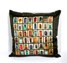 Load image into Gallery viewer, Tuscany Pillow Cover—Doors
