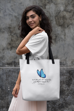 Load image into Gallery viewer, Grief—Large Tote Bag—White