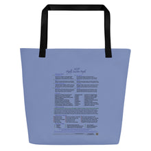 Load image into Gallery viewer, HSPs—Large Tote Bag—Blue