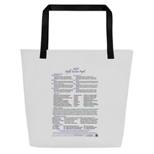 Load image into Gallery viewer, HSPs—Large Tote Bag—Light Gray