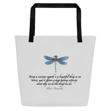 Load image into Gallery viewer, HSPs—Large Tote Bag—Light Gray