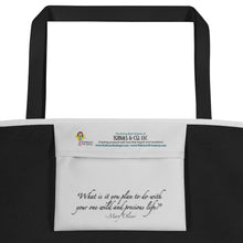 Load image into Gallery viewer, HSPs—Large Tote Bag—Light Gray