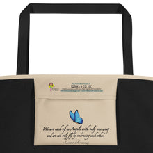 Load image into Gallery viewer, Grief—Large Tote Bag—Tan