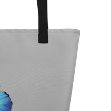 Load image into Gallery viewer, Grief—Large Tote Bag—Gray