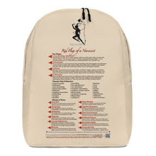 Load image into Gallery viewer, Red Flags of a Narcissist—Minimalist Backpack—Tan
