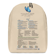 Load image into Gallery viewer, Grief—Minimalist Backpack—Tan