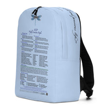 Load image into Gallery viewer, HSPs—Minimalist Backpack—Light Blue