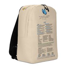 Load image into Gallery viewer, Grief—Minimalist Backpack—Tan