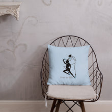 Load image into Gallery viewer, Red Flags of a Narcissist—Premium Pillow—Light Blue