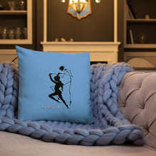 Load image into Gallery viewer, Red Flags of a Narcissist—Premium Pillow—Blue