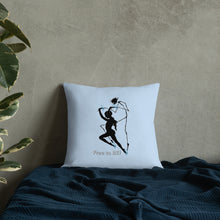 Load image into Gallery viewer, Red Flags of a Narcissist—Premium Pillow—Light Blue