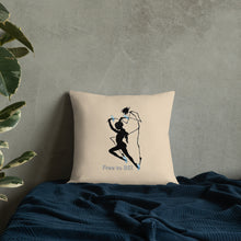 Load image into Gallery viewer, Red Flags of a Narcissist—Premium Pillow—Tan