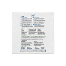 Load image into Gallery viewer, Grief—Premium Pillow Case—White