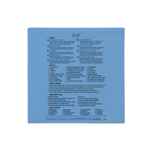 Load image into Gallery viewer, Grief—Premium Pillow Case—Blue