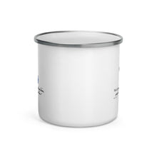 Load image into Gallery viewer, Grief—Enamel Mug—White