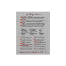 Load image into Gallery viewer, Red Flags of a Narcissist—Jigsaw Puzzle—Gray