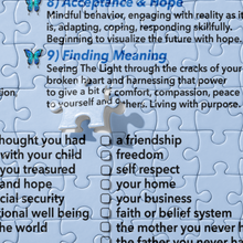 Load image into Gallery viewer, Grief—Jigsaw Puzzle—Light Blue