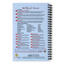 Load image into Gallery viewer, Red Flags of a Narcissist—Spiral Notebook—Light Blue