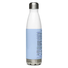 Load image into Gallery viewer, HSPs—Stainless Steel Water Bottle—Light Blue