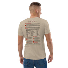 Load image into Gallery viewer, Red Flags of a Narcissist—Unisex Organic Cotton T-Shirt—Stanley/Stella STTU755