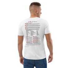 Load image into Gallery viewer, Red Flags of a Narcissist—Unisex Organic Cotton T-Shirt—Stanley/Stella STTU755