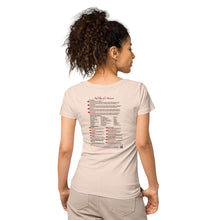 Load image into Gallery viewer, Red Flags of a Narcissist—Women’s Basic Organic T-Shirt—SOL'S 02077