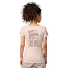 Load image into Gallery viewer, Red Flags of a Narcissist—Women’s Basic Organic T-Shirt—SOL'S 02077