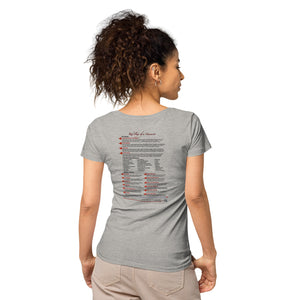 Red Flags of a Narcissist—Women’s Basic Organic T-Shirt—SOL'S 02077