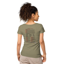 Load image into Gallery viewer, Red Flags of a Narcissist—Women’s Basic Organic T-Shirt—SOL&#39;S 02077
