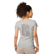 Load image into Gallery viewer, Red Flags of a Narcissist—Women’s Basic Organic T-Shirt—SOL'S 02077