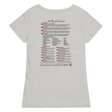 Load image into Gallery viewer, Red Flags of a Narcissist—Women’s Basic Organic T-Shirt—SOL'S 02077