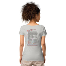 Load image into Gallery viewer, Red Flags of a Narcissist—Women’s Basic Organic T-Shirt—SOL'S 02077