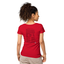 Load image into Gallery viewer, Red Flags of a Narcissist—Women’s Basic Organic T-Shirt—SOL&#39;S 02077
