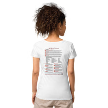 Load image into Gallery viewer, Red Flags of a Narcissist—Women’s Basic Organic T-Shirt—SOL'S 02077