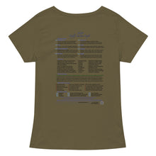 Load image into Gallery viewer, HSPs—Women's Fitted V-Neck T-Shirt—B&C TW045