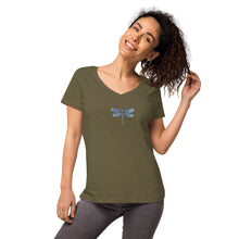 Load image into Gallery viewer, HSPs—Women&#39;s Fitted V-Neck T-Shirt—B&amp;C TW045
