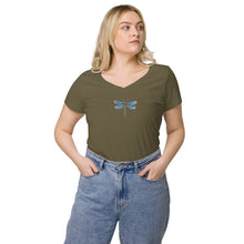 Load image into Gallery viewer, HSPs—Women's Fitted V-Neck T-Shirt—B&C TW045