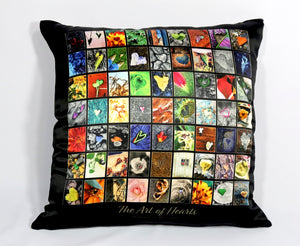 Art of Hearts—Pillow Cover