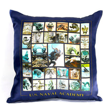Load image into Gallery viewer, USNA Pillow Cover—Creatures
