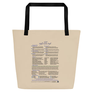 HSPs—Large Tote Bag—Tan