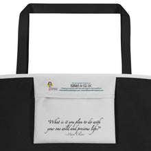 Load image into Gallery viewer, HSPs—Large Tote Bag—Light Gray
