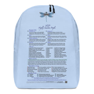 HSPs—Minimalist Backpack—Light Blue