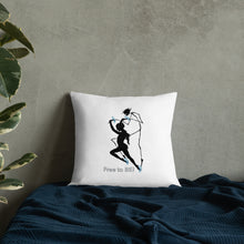 Load image into Gallery viewer, Red Flags of a Narcissist—Premium Pillow—White
