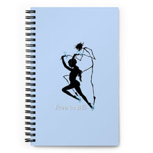 Load image into Gallery viewer, Red Flags of a Narcissist—Spiral Notebook—Light Blue
