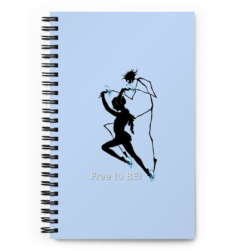 Red Flags of a Narcissist—Spiral Notebook—Light Blue