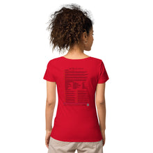 Load image into Gallery viewer, Red Flags of a Narcissist—Women’s Basic Organic T-Shirt—SOL&#39;S 02077
